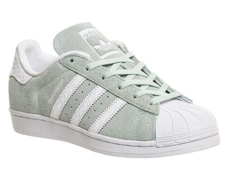 adidas superstar mintgroen heren|adidas Men's Superstar Sneakers .